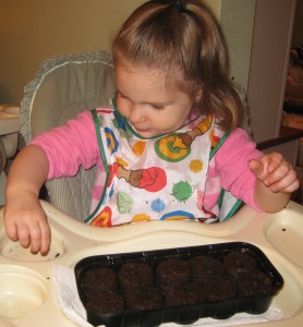 012 Planting sunflower seeds!