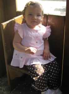 088 Livi riding in the bus!